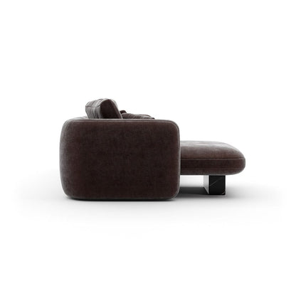 Caracole - Overlap Left Chaise Sec Small Dk Taupe - UPH-425V-SEC6-A view 3