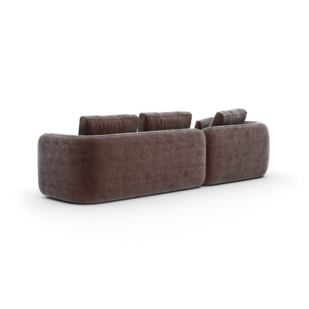Caracole - Overlap Left Chaise Sec Small Dk Taupe - UPH-425V-SEC6-A view 4