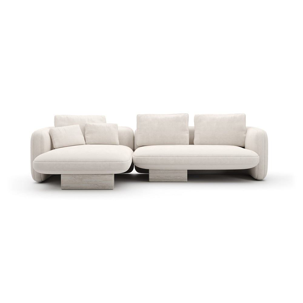 Caracole - Overlap Left Chaise Sec Small Ecru - UPH-425V-SEC6-B view 2