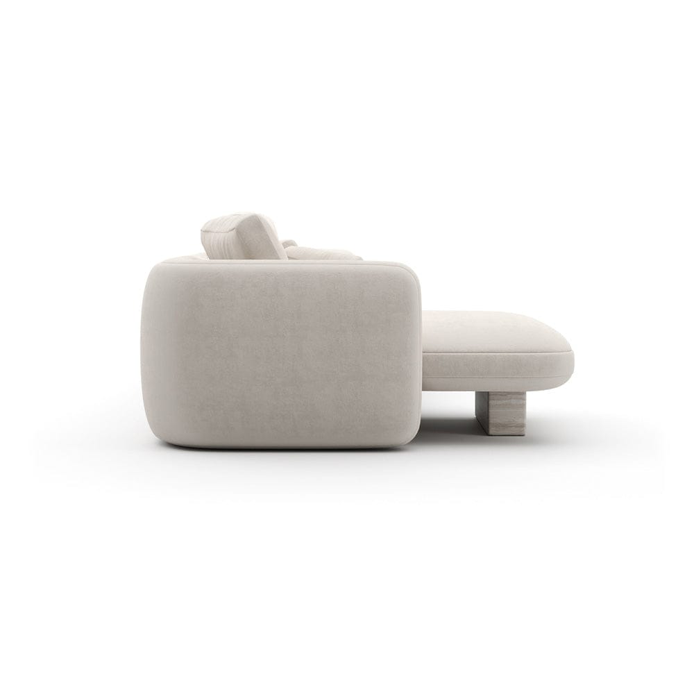 Caracole - Overlap Left Chaise Sec Small Ecru - UPH-425V-SEC6-B view 3
