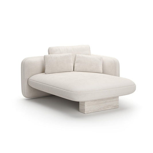 Caracole - Overlap Raf Chaise Ecru - UPH-425V-RH5-B view 1