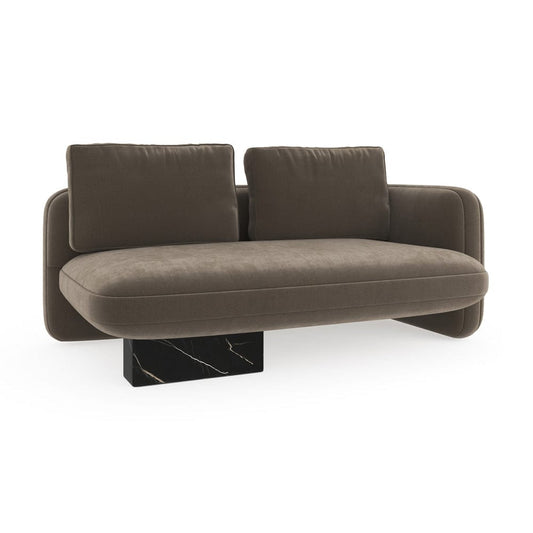Caracole - Overlap Raf Loveseat Dark Taupe - UPH-425V-RL5-A view 1