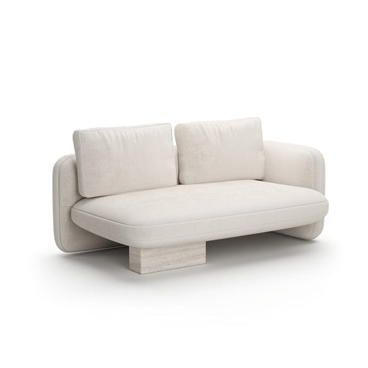 Caracole - Overlap Raf Loveseat Ecru - UPH-425V-RL5-B view 1