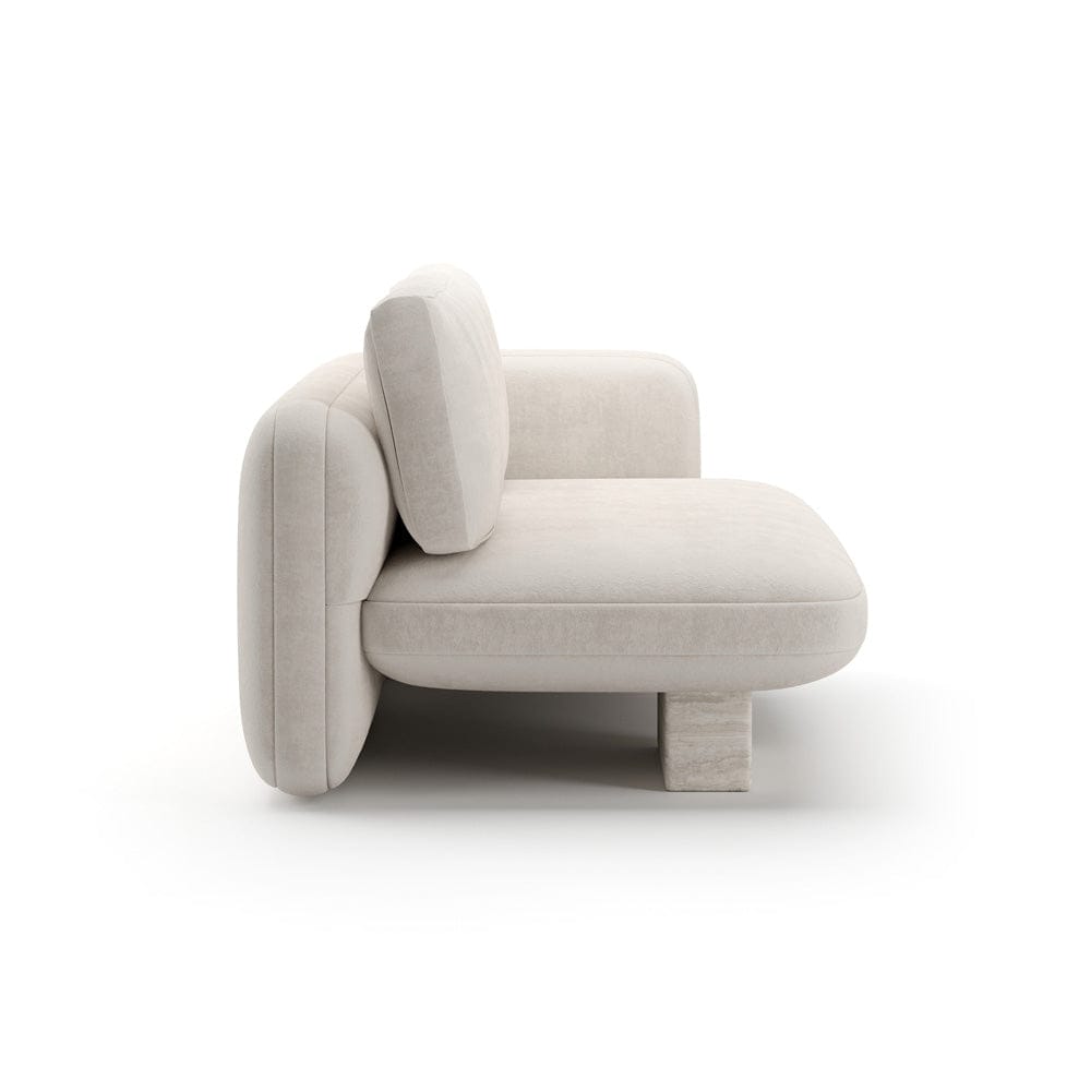 Caracole - Overlap Raf Loveseat Ecru - UPH-425V-RL5-B view 3