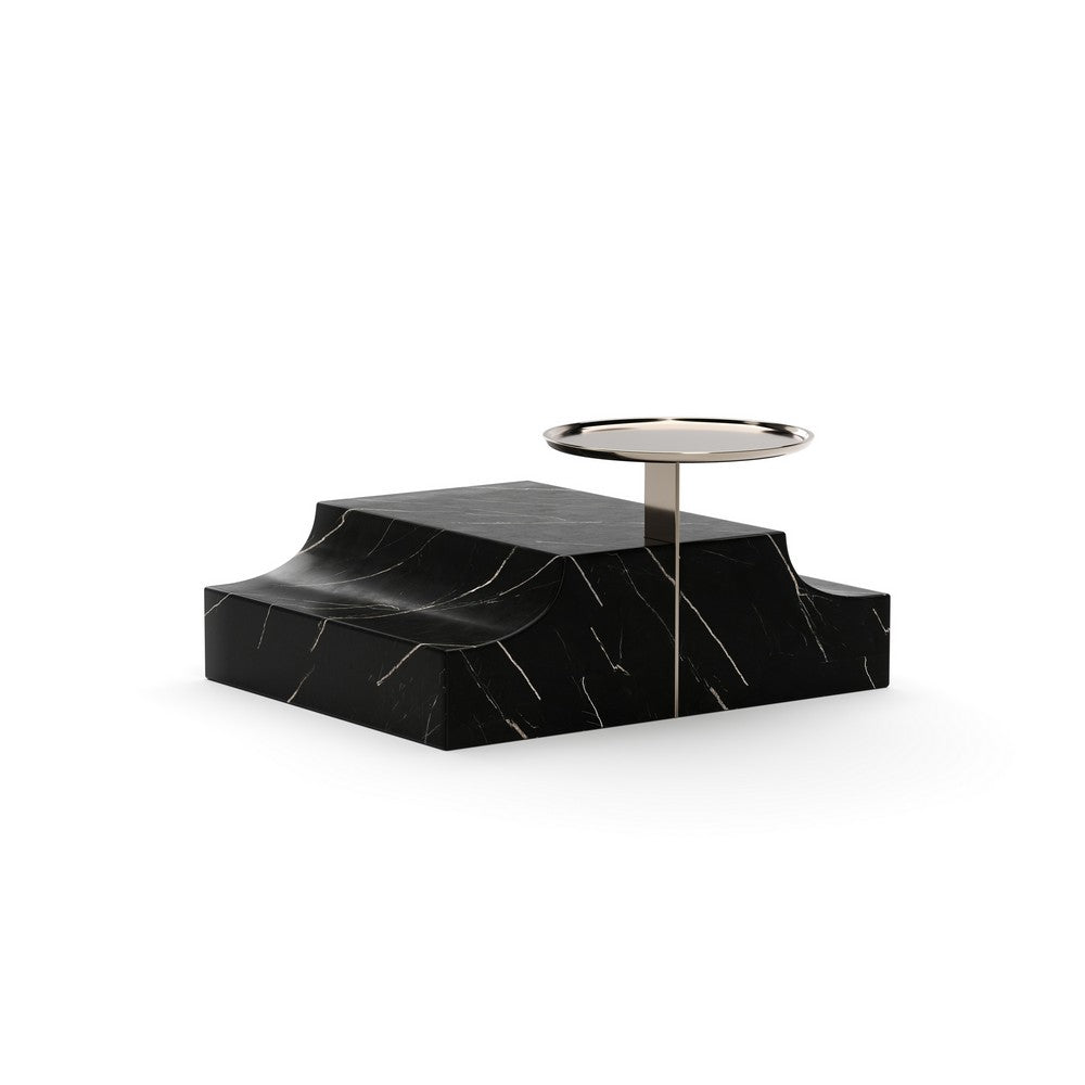 Caracole - Overlap Rectangle Wedge Base Dark - UPH-425V-WE5-1A view 1