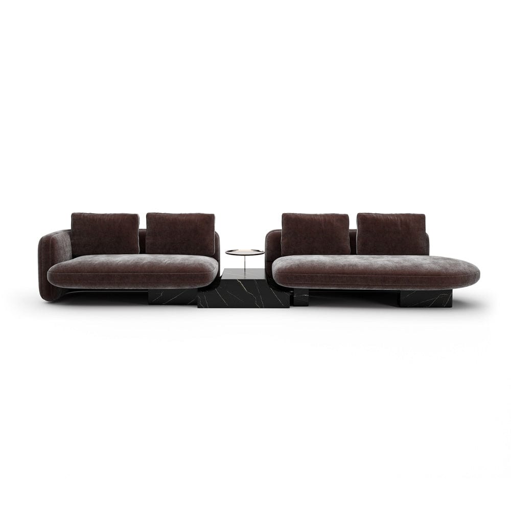 Caracole - Overlap Right Bumper Sectional Dk Taupe - UPH-425V-SEC1-A view 2