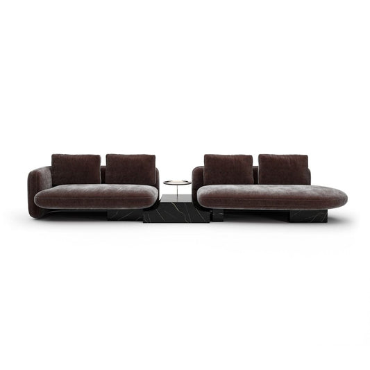 Caracole - Overlap Right Bumper Sectional Dk Taupe - UPH-425V-SEC1-A view 2