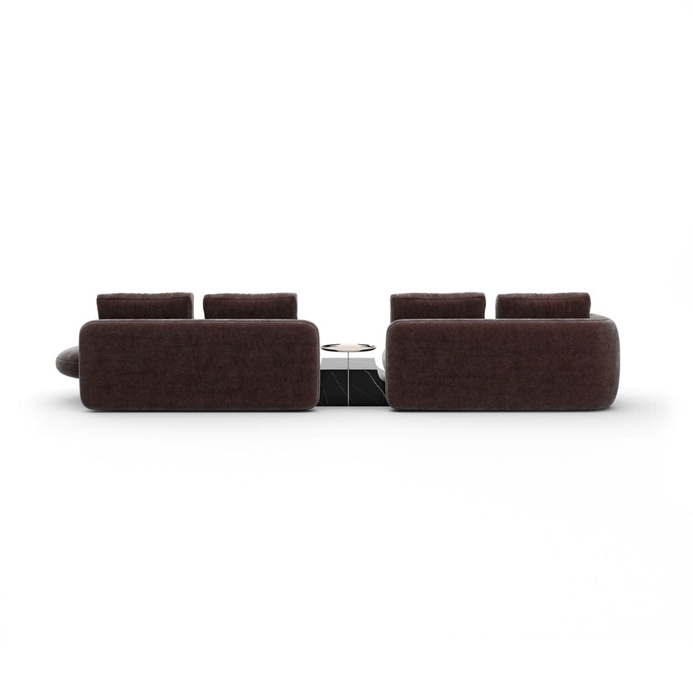 Caracole - Overlap Right Bumper Sectional Dk Taupe - UPH-425V-SEC1-A view 4