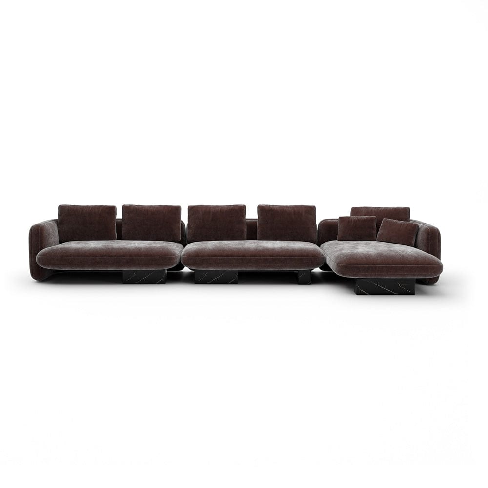 Caracole - Overlap Right Chaise Sec Large Dk Taupe - UPH-425V-SEC3-A view 2