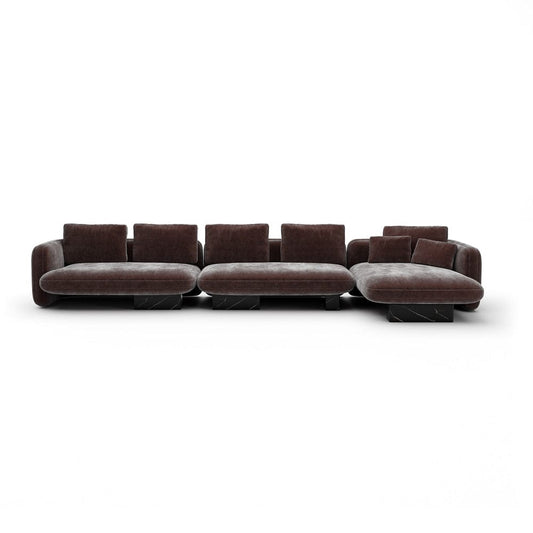 Caracole - Overlap Right Chaise Sec Large Dk Taupe - UPH-425V-SEC3-A view 2