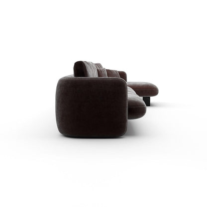 Caracole - Overlap Right Chaise Sec Large Dk Taupe - UPH-425V-SEC3-A view 3