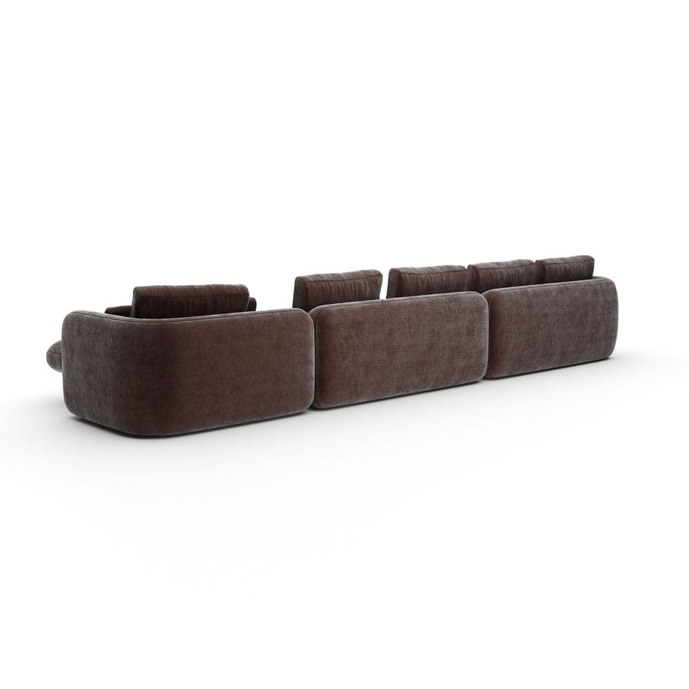 Caracole - Overlap Right Chaise Sec Large Dk Taupe - UPH-425V-SEC3-A view 4