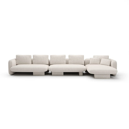 Caracole - Overlap Right Chaise Sec Large Ecru - UPH-425V-SEC3-B view 2