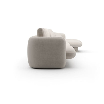Caracole - Overlap Right Chaise Sec Large Ecru - UPH-425V-SEC3-B view 3