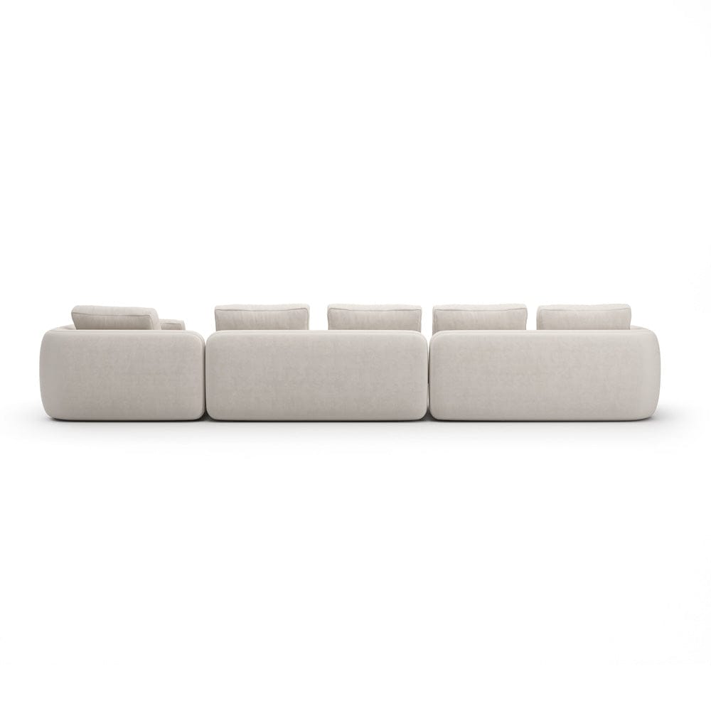 Caracole - Overlap Right Chaise Sec Large Ecru - UPH-425V-SEC3-B view 4