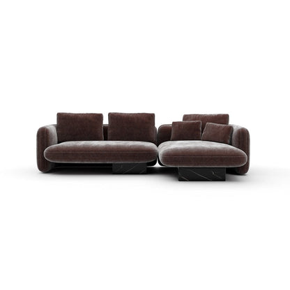 Caracole - Overlap Right Chaise Sec Small Dk Taupe - UPH-425V-SEC5-A view 2