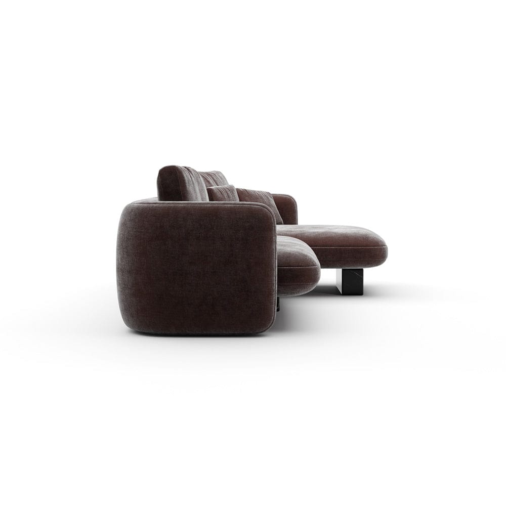Caracole - Overlap Right Chaise Sec Small Dk Taupe - UPH-425V-SEC5-A view 3