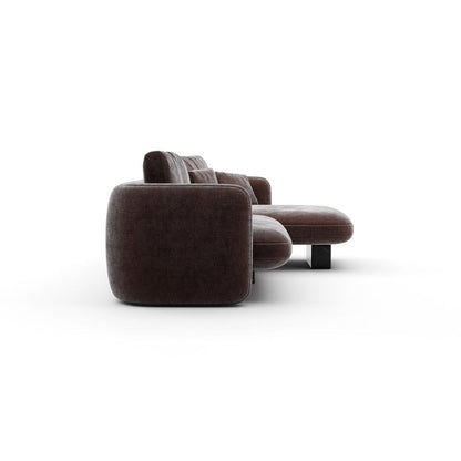 Caracole - Overlap Right Chaise Sec Small Dk Taupe - UPH-425V-SEC5-A view 3