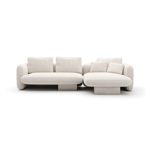 Caracole - Overlap Right Chaise Sec Small Ecru - UPH-425V-SEC5-B view 2
