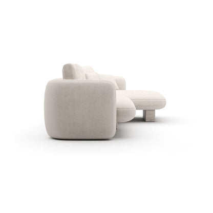Caracole - Overlap Right Chaise Sec Small Ecru - UPH-425V-SEC5-B view 3