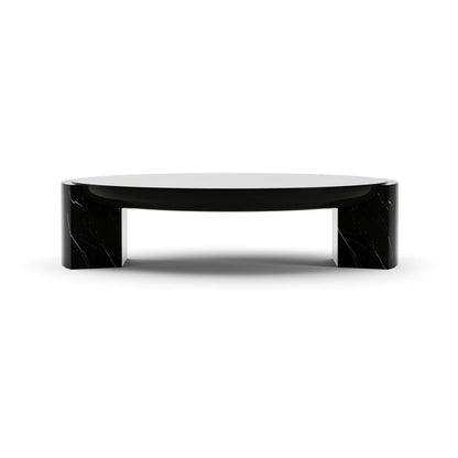 Caracole - Overlap Round Cocktail Table Dark - CLA-425V-407 view 2