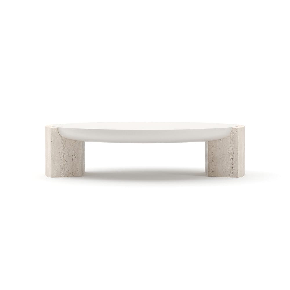 Caracole - Overlap Round Cocktail Table Light - CLA-425V-4025 view 2