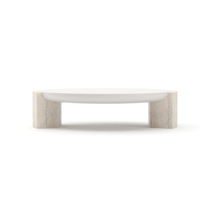Caracole - Overlap Round Cocktail Table Light - CLA-425V-4025 view 2