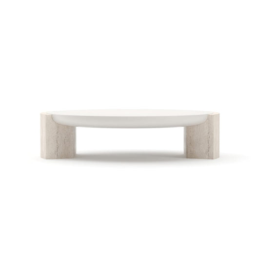 Caracole - Overlap Round Cocktail Table Light - CLA-425V-4025 view 2