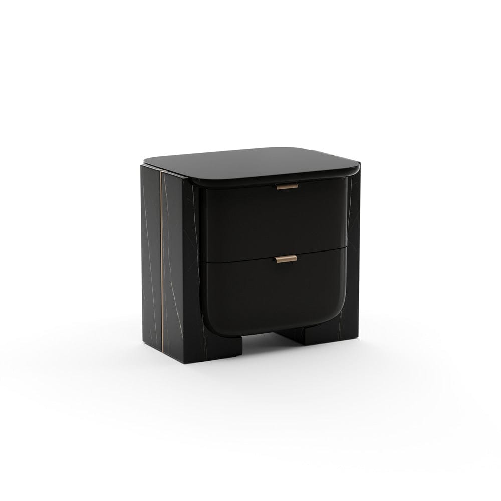Caracole - Overlap Small Nightstand Dark - CLA-425V-0616 view 1
