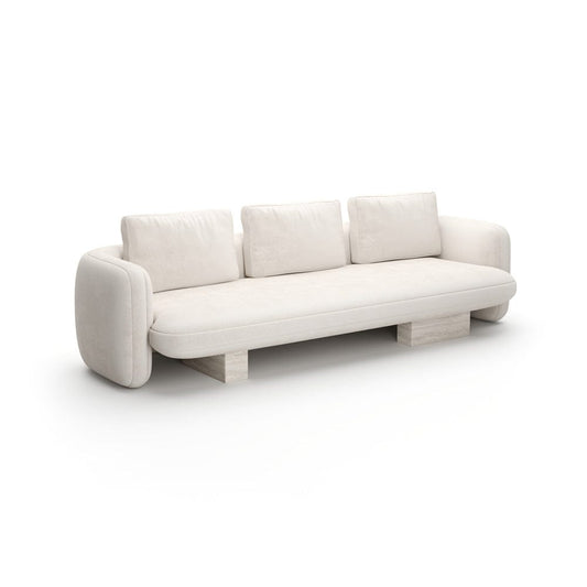 Caracole - Overlap Sofa Ecru - UPH-425V-011-B view 1