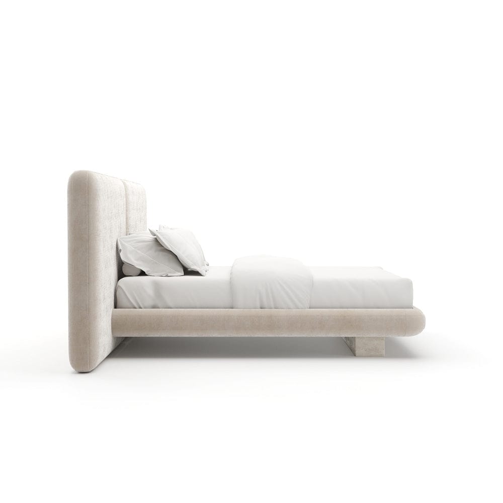 Caracole - Overlap Uph 2 Panel Qn Bed Ivory - CLA-425V-108 view 3