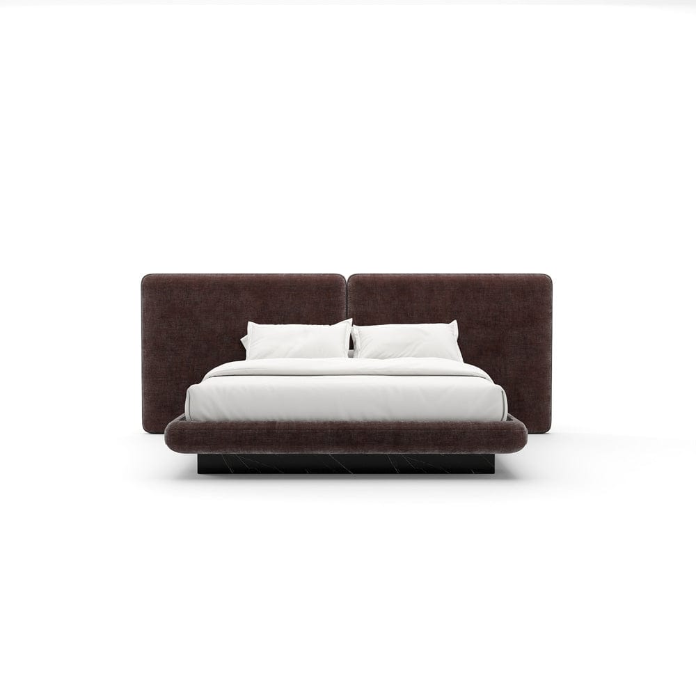 Caracole - Overlap Uph 2 Pnl Kg Bed Dk Taupe - CLA-425V-129 view 2