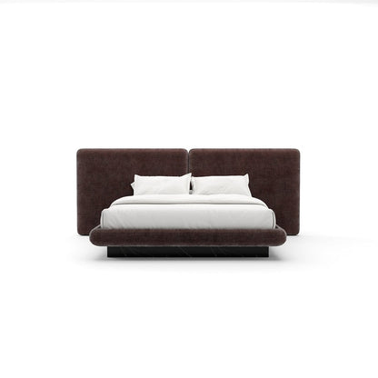Caracole - Overlap Uph 2 Pnl Kg Bed Dk Taupe - CLA-425V-129 view 2