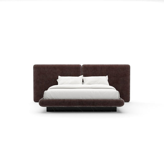 Caracole - Overlap Uph 2 Pnl Kg Bed Dk Taupe - CLA-425V-129 view 2