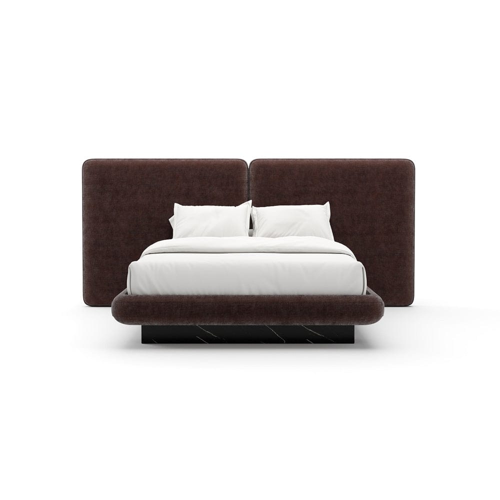 Caracole - Overlap Uph 2 Pnl Qn Bed Dk Taupe - CLA-425V-109 view 2