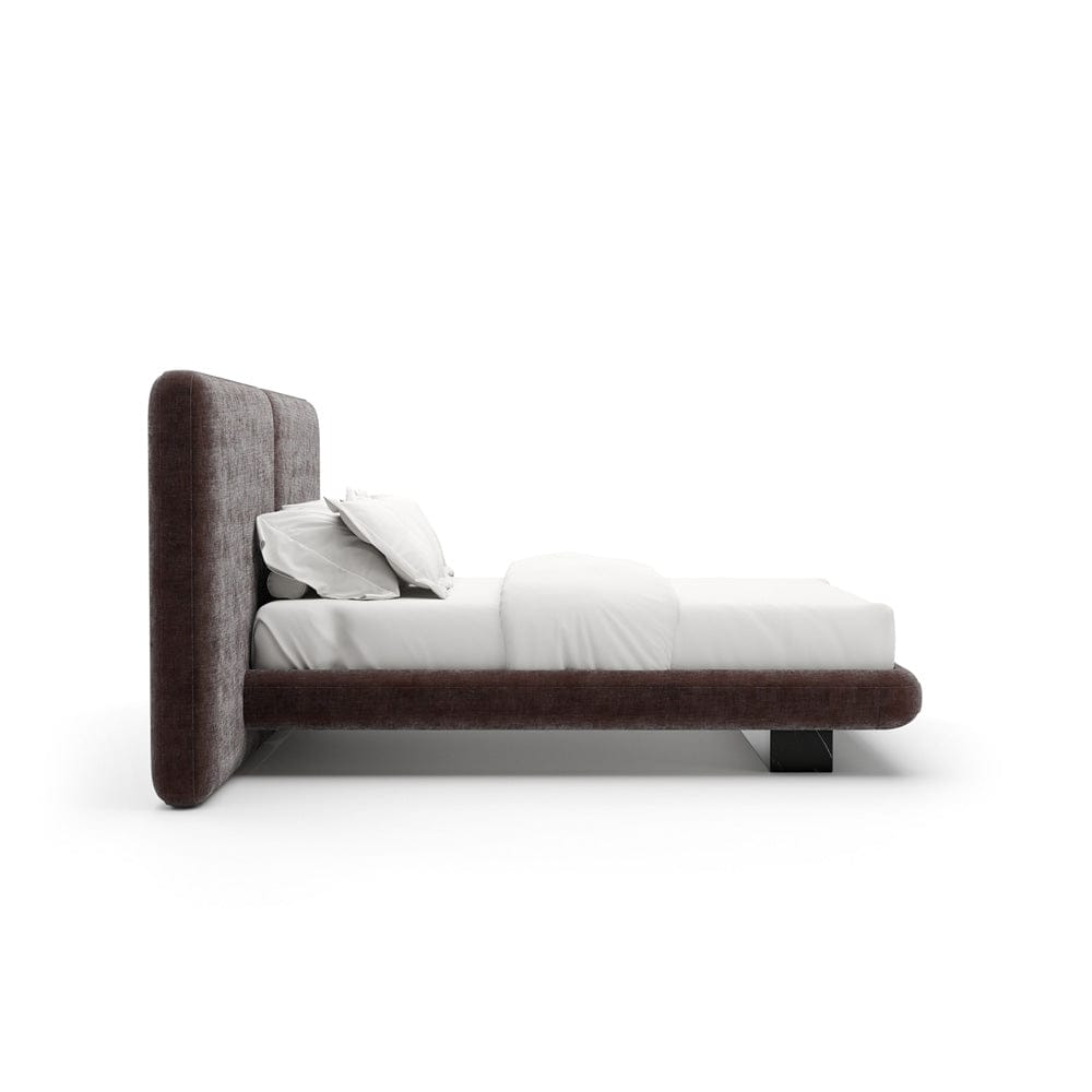 Caracole - Overlap Uph 2 Pnl Qn Bed Dk Taupe - CLA-425V-109 view 3