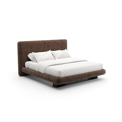 Caracole - Overlap Uph Kg Bed Dark Taupe - CLA-425V-127 view 1