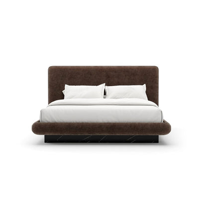 Caracole - Overlap Uph Kg Bed Dark Taupe - CLA-425V-127 view 2