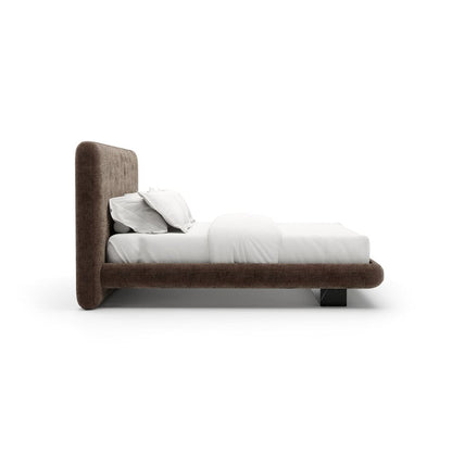 Caracole - Overlap Uph Kg Bed Dark Taupe - CLA-425V-127 view 3
