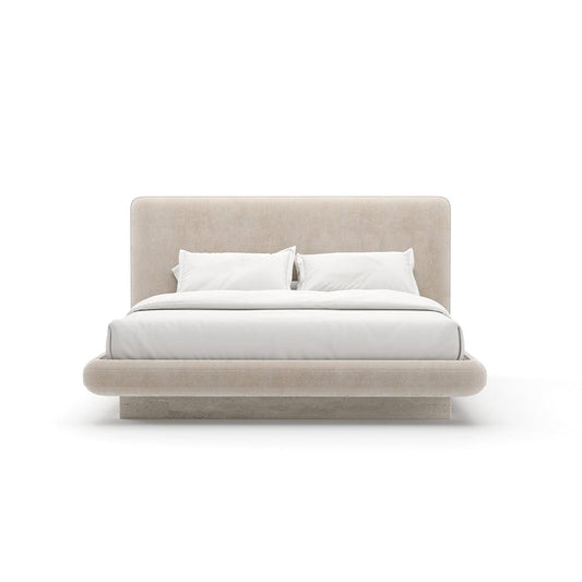 Caracole - Overlap Uph Kg Bed Ivory - CLA-425V-121 view 2