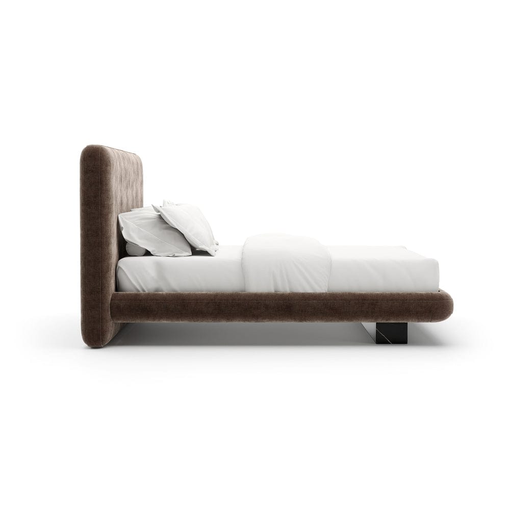 Caracole - Overlap Uph Qn Bed Dark Taupe - CLA-425V-107 view 3