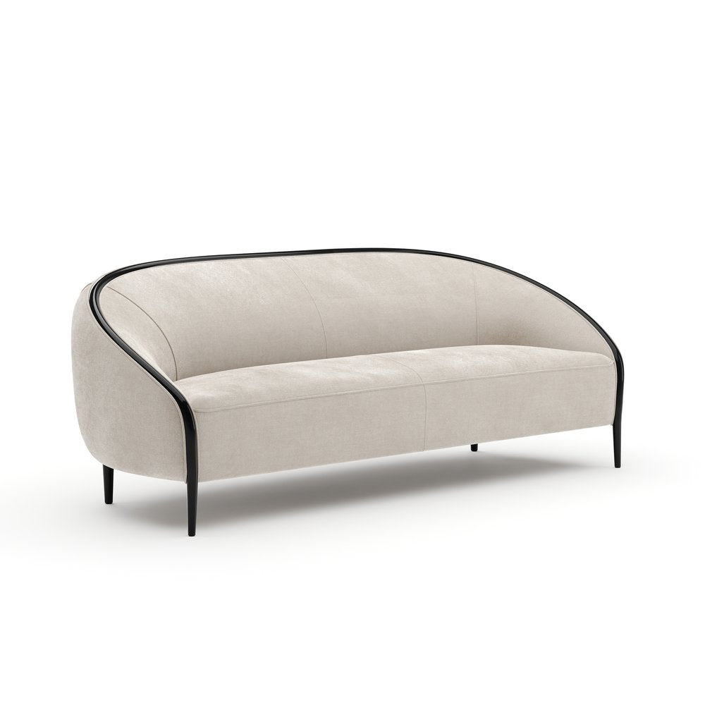 Caracole - Petit 90" Small Sofa - Ivory - UPH-426-114-B view 1