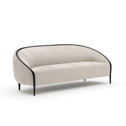Caracole - Petit 90" Small Sofa - Ivory - UPH-426-114-B view 1