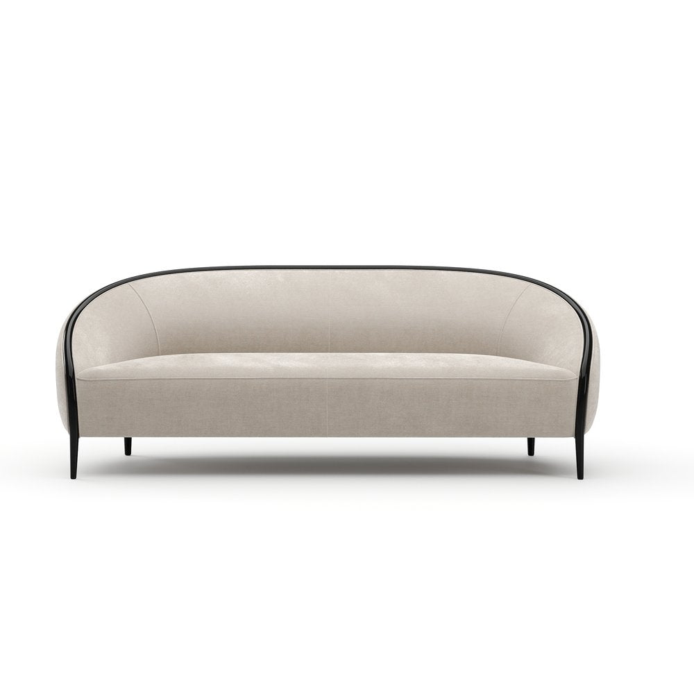 Caracole - Petit 90" Small Sofa - Ivory - UPH-426-114-B view 2
