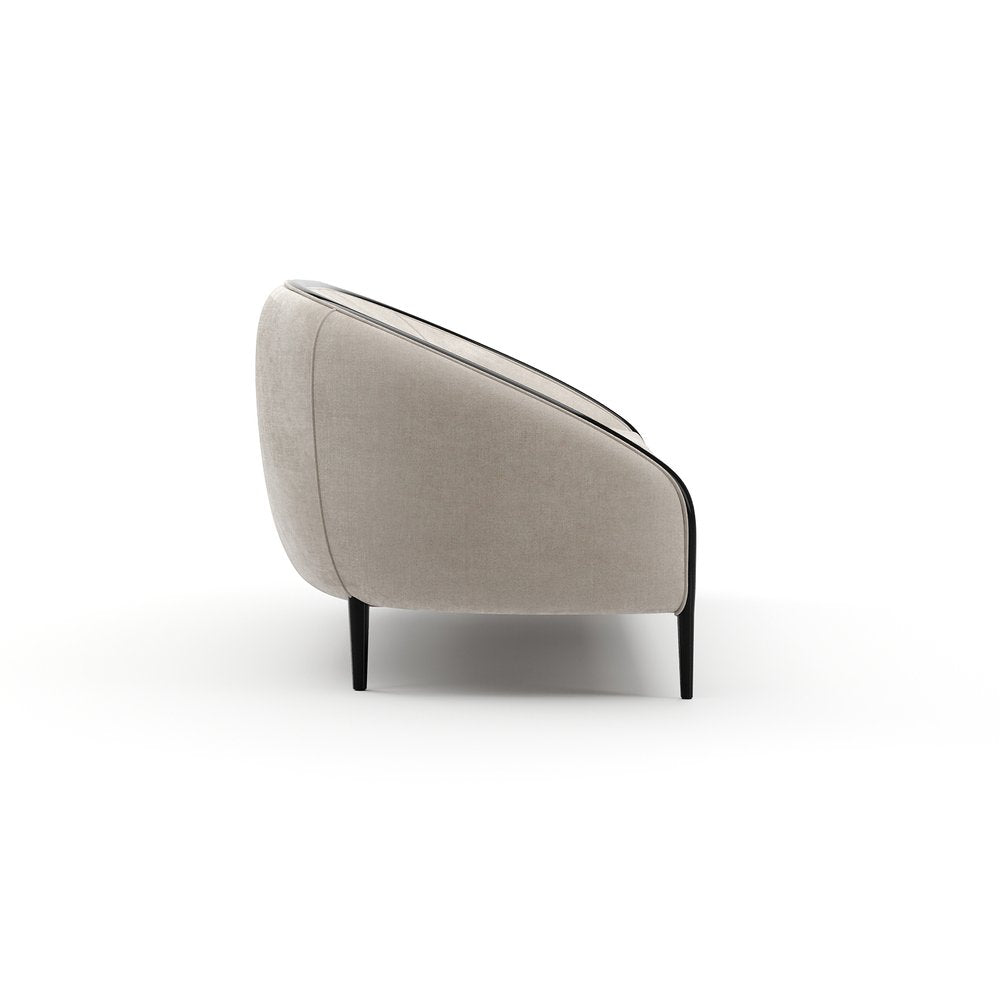 Caracole - Petit 90" Small Sofa - Ivory - UPH-426-114-B view 3
