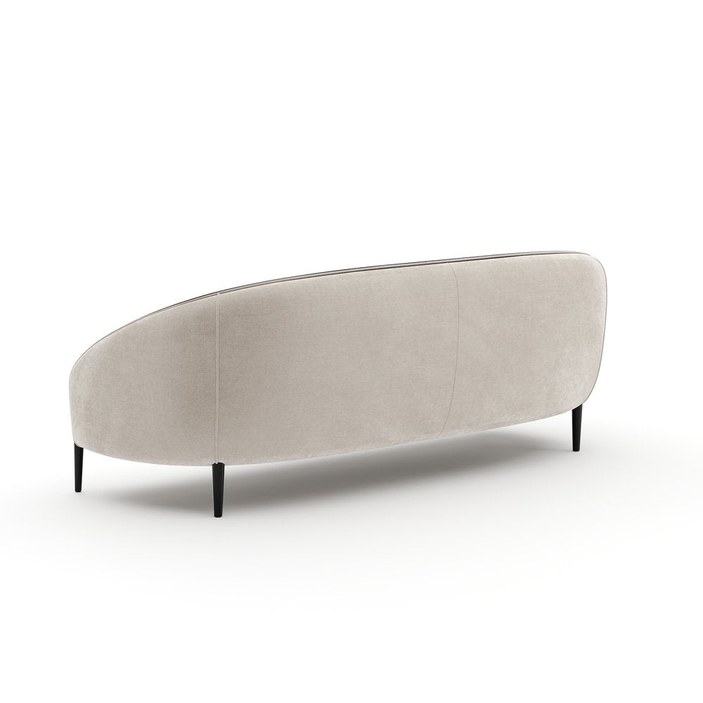 Caracole - Petit 90" Small Sofa - Ivory - UPH-426-114-B view 4