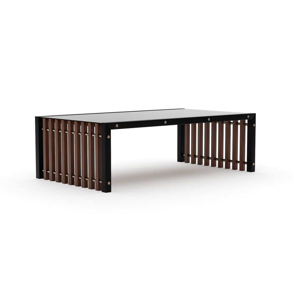 Caracole - Pinstripe Dark Cocktail Table - CLA-025-404 view 1