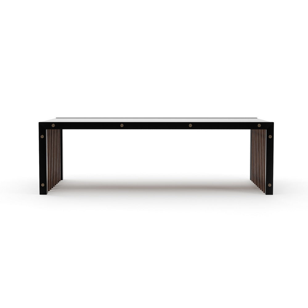 Caracole - Pinstripe Dark Cocktail Table - CLA-025-404 view 2