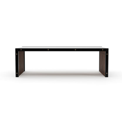 Caracole - Pinstripe Dark Cocktail Table - CLA-025-404 view 2