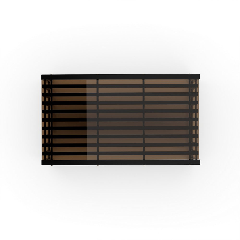 Caracole - Pinstripe Dark Cocktail Table - CLA-025-404 view 4